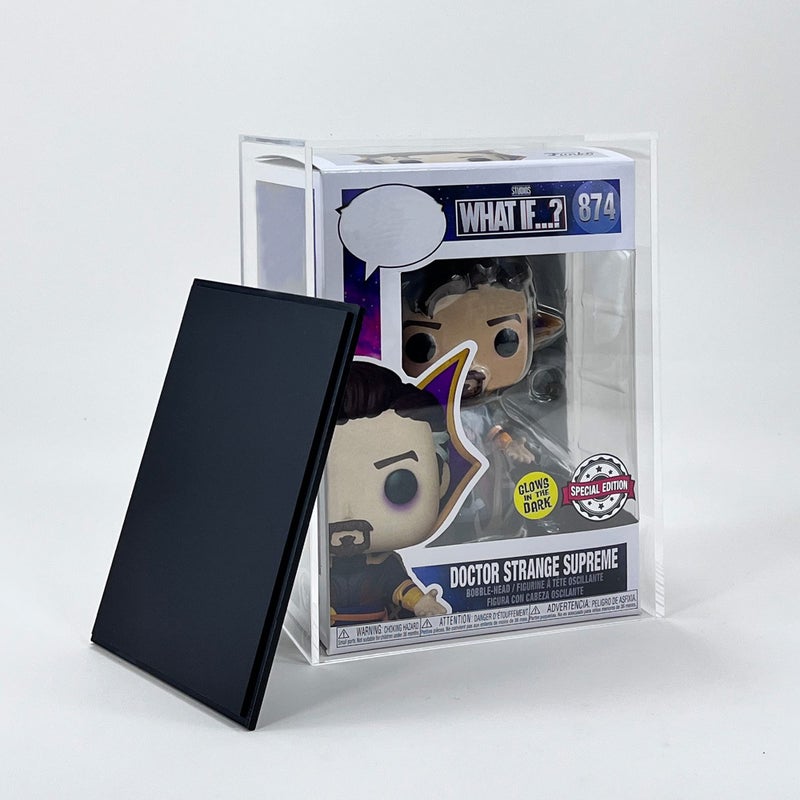 HEMYLU Clear Acrylic Pop Protector Compatible with Funko POP! 4 Inch Figurine, Dustproof Acrylic Display Case for Exclusive Collectible Vinyl Figures - Image 2
